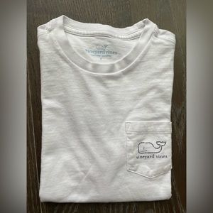 Vintage Whale Short-Sleeve Pocket
Tee, White.   NWOT